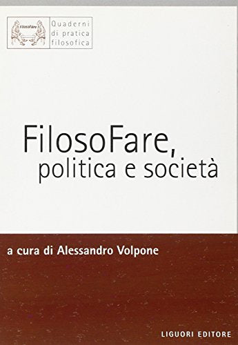 Filosofare, politica e società - copertina