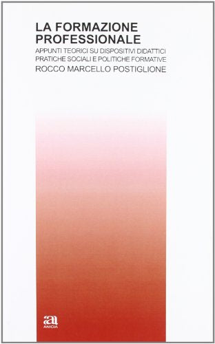 La formazione professionale. Appunti teorici su dispositivi didattici, pratiche sociali e politiche formative - copertina