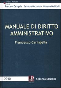 Manuale di diritto amministrativo - copertina