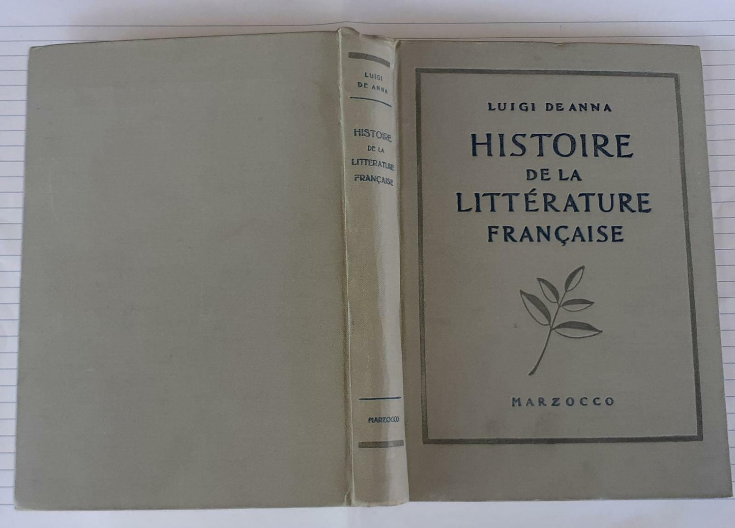 Histoire de la litterature francaise - copertina