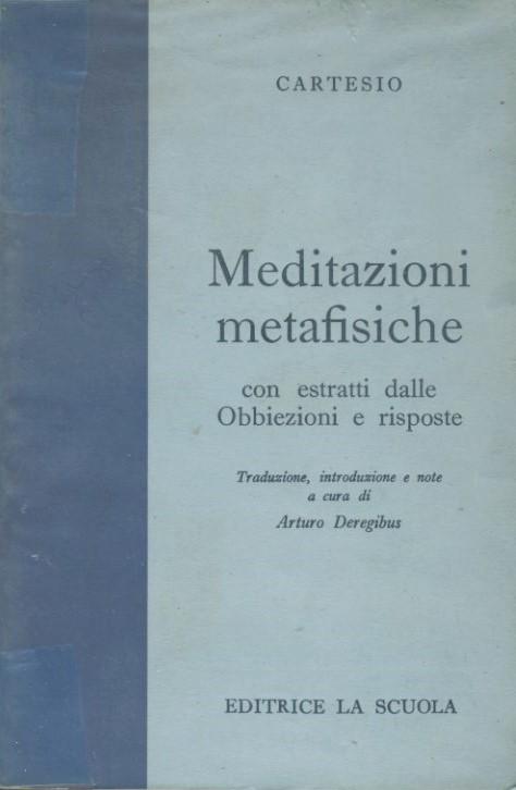 Meditazioni metafisiche - copertina