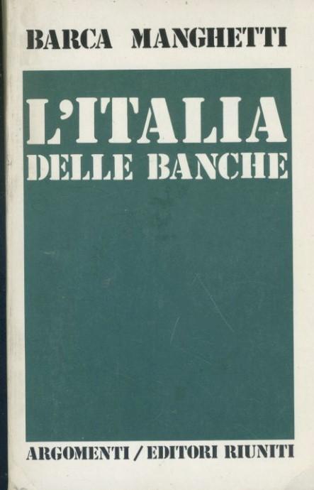 L'Italia delle banche - copertina