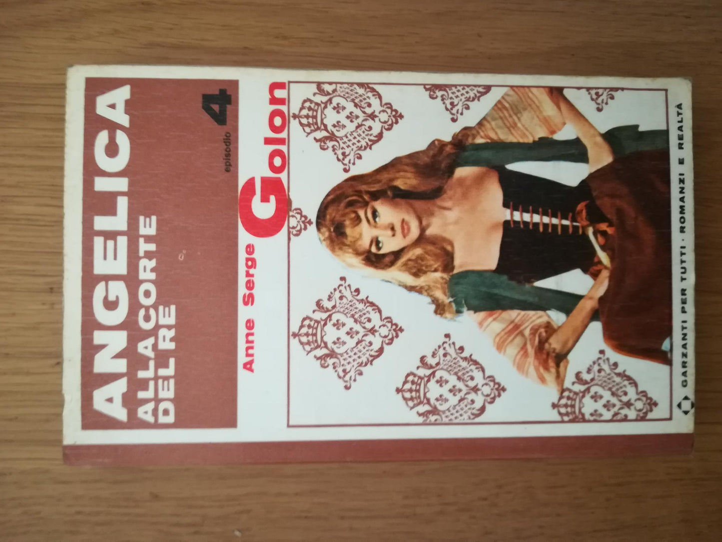 Angelica alla corte del re - copertina