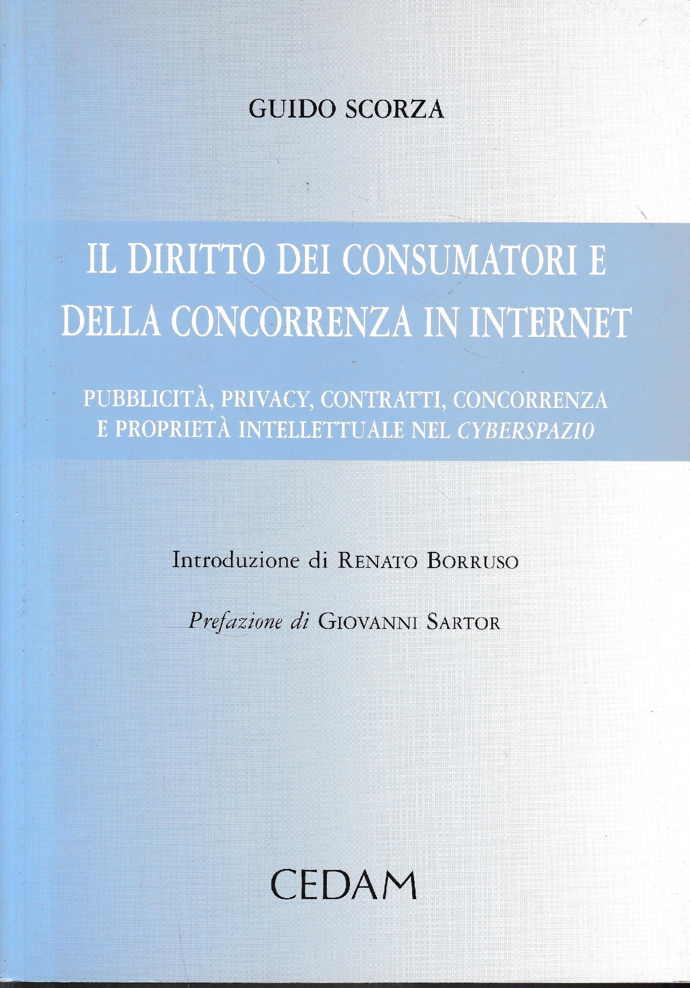 Il diritto dei consumatori e della concorrenza in Internet. Pubblicità, privacy, contratti, concorrenza e proprietà intelletuale nel cyberspazio - copertina