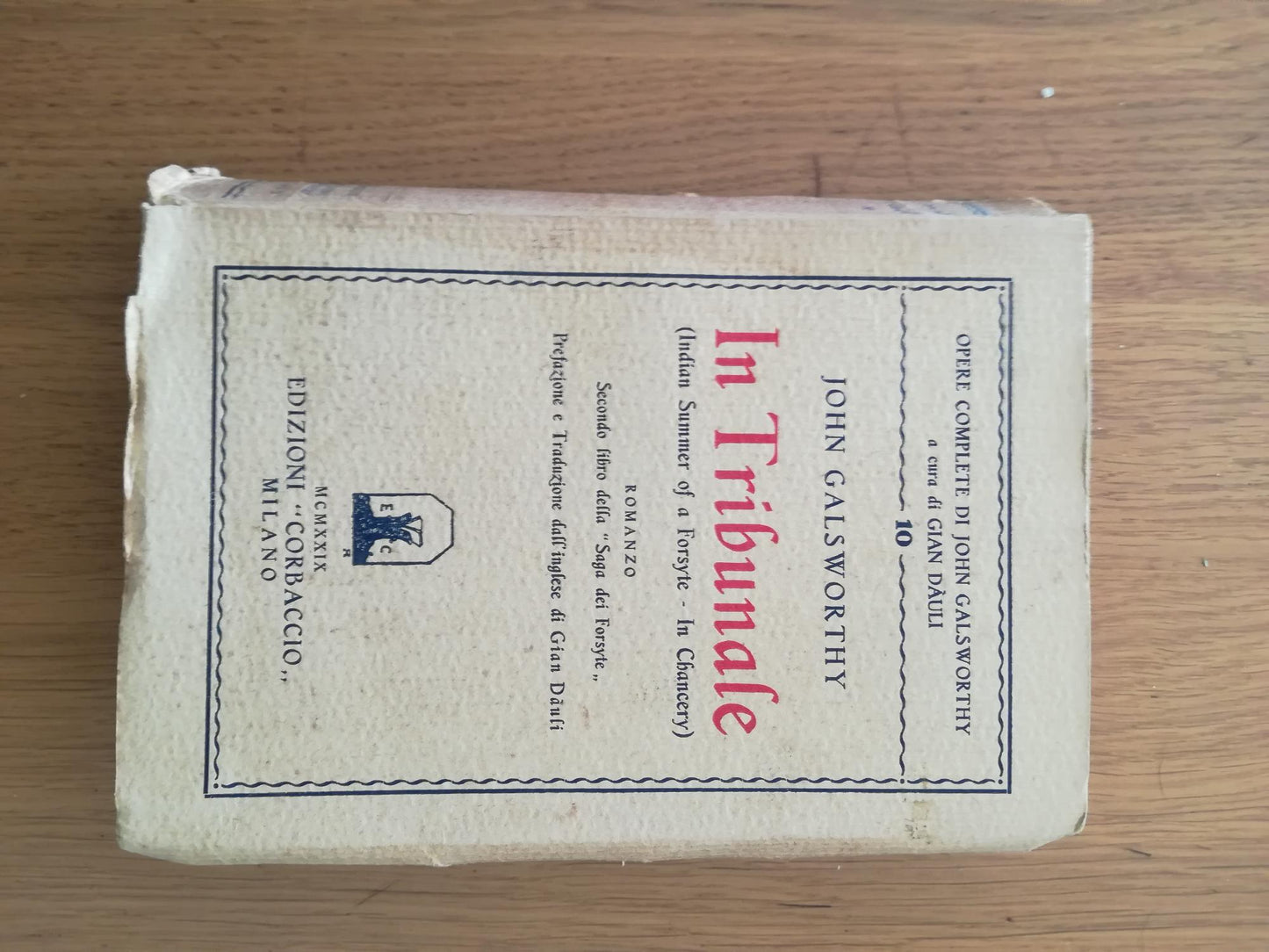 In tribunale - copertina
