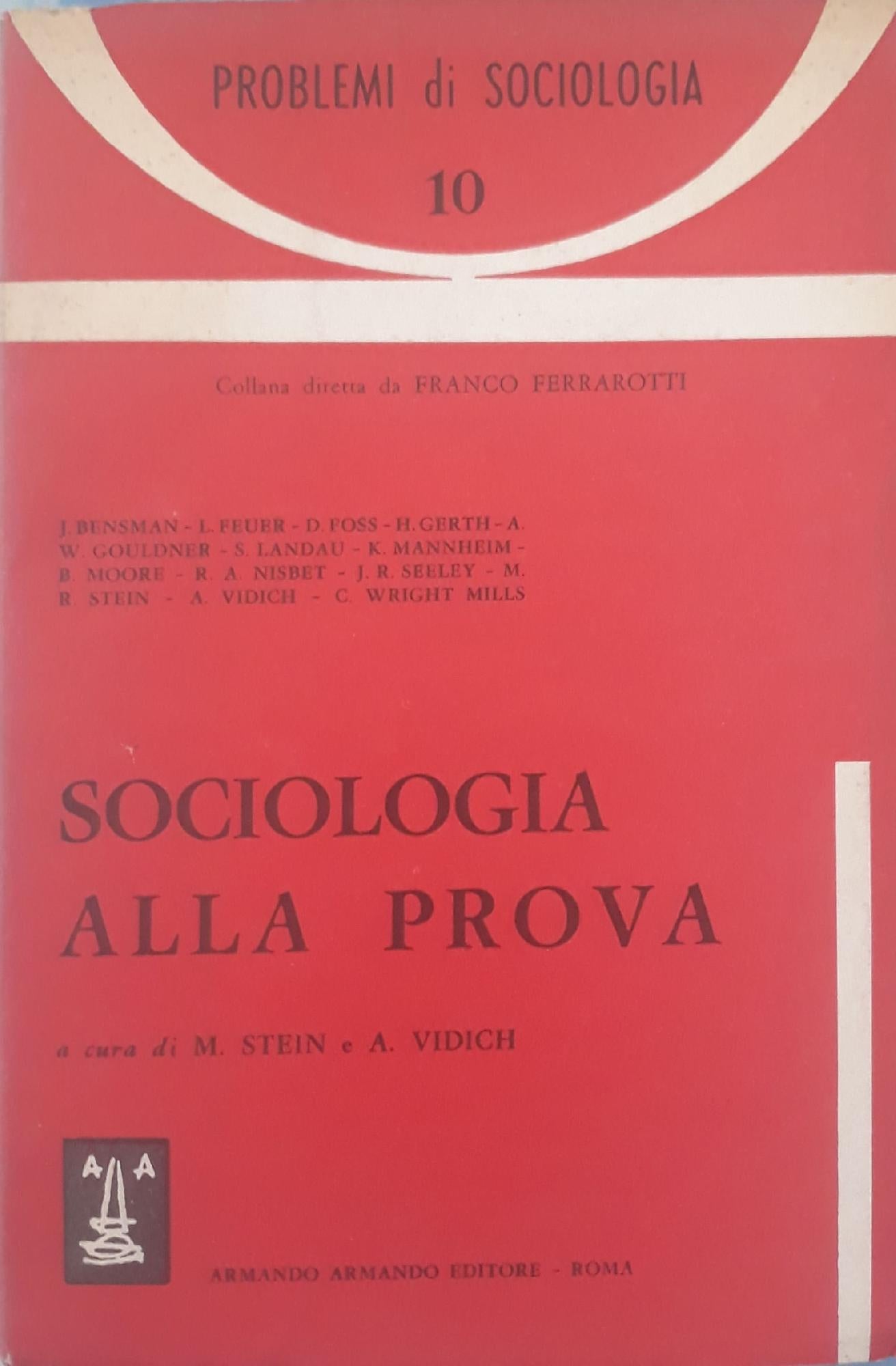 Sociologia alla prova - copertina