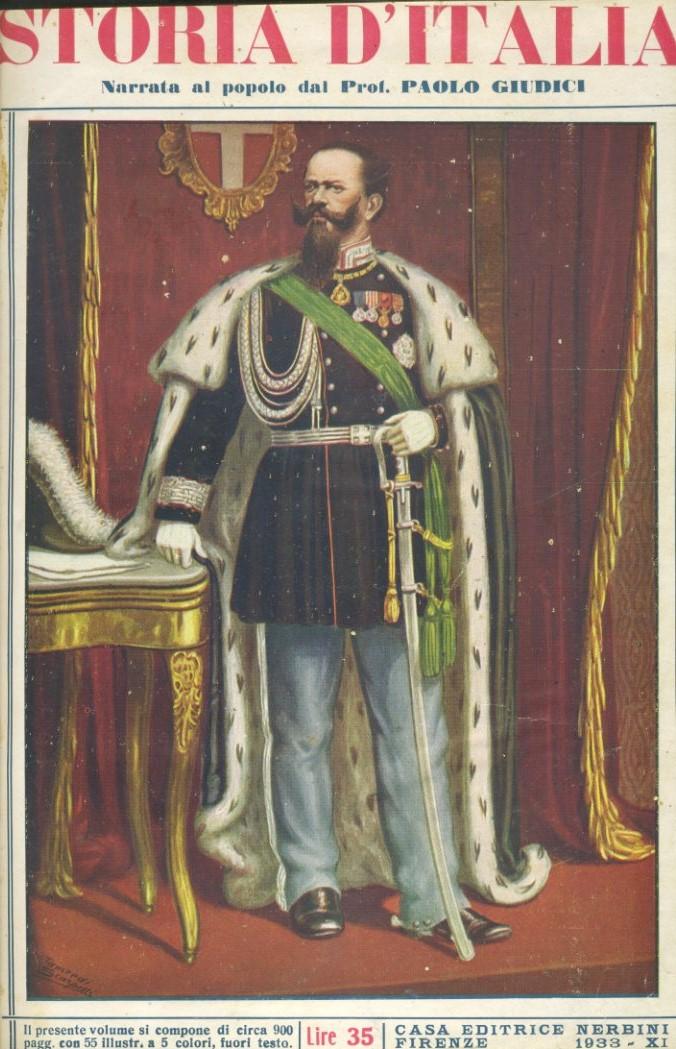 Storia d'Italia narrata al popolo dalla fondazione di Roma alla grande guerra nazionale. Volume quarto. Il risorgimento - copertina