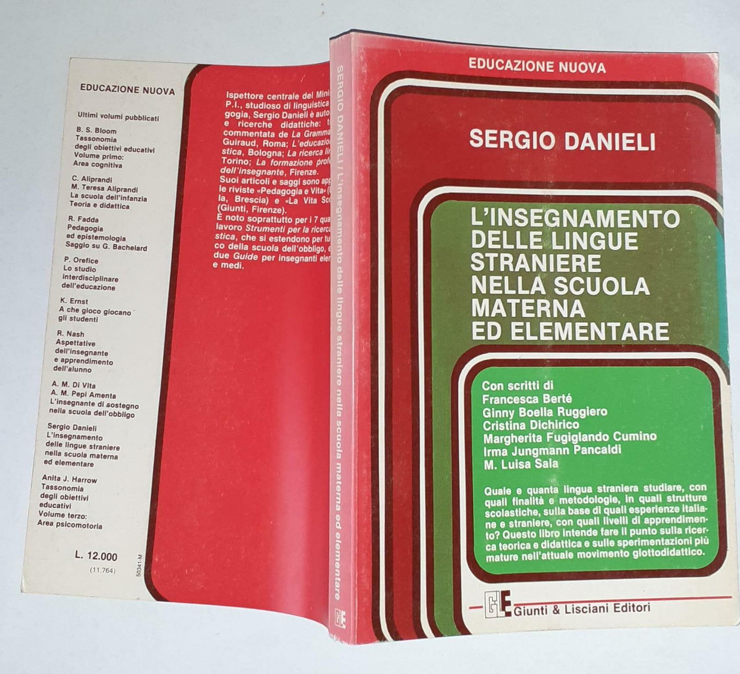 L'Insegnamento delle lingue straniere nella scuola materna ed elementare - copertina