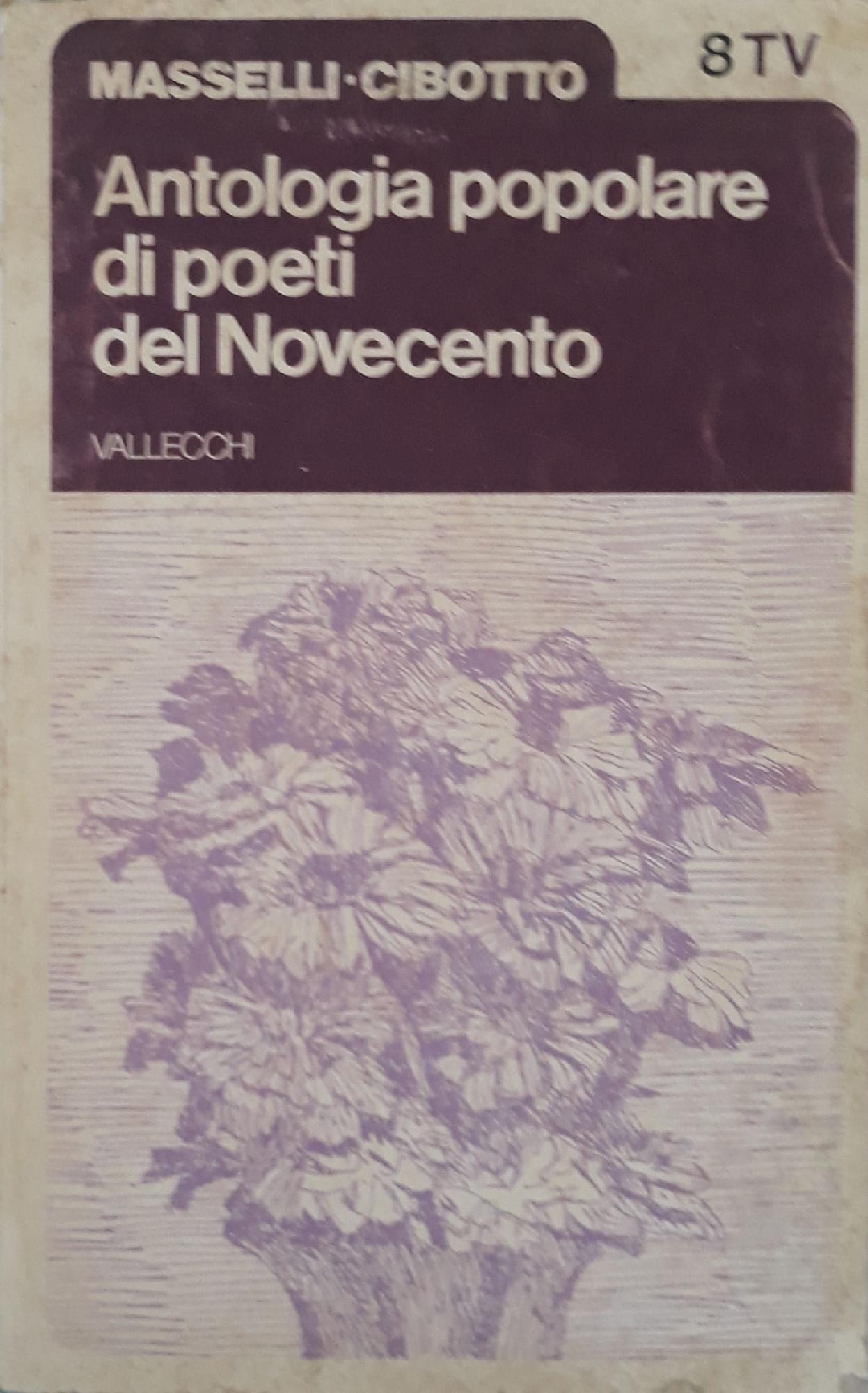 Antologia popolare di poeti del novecento - copertina