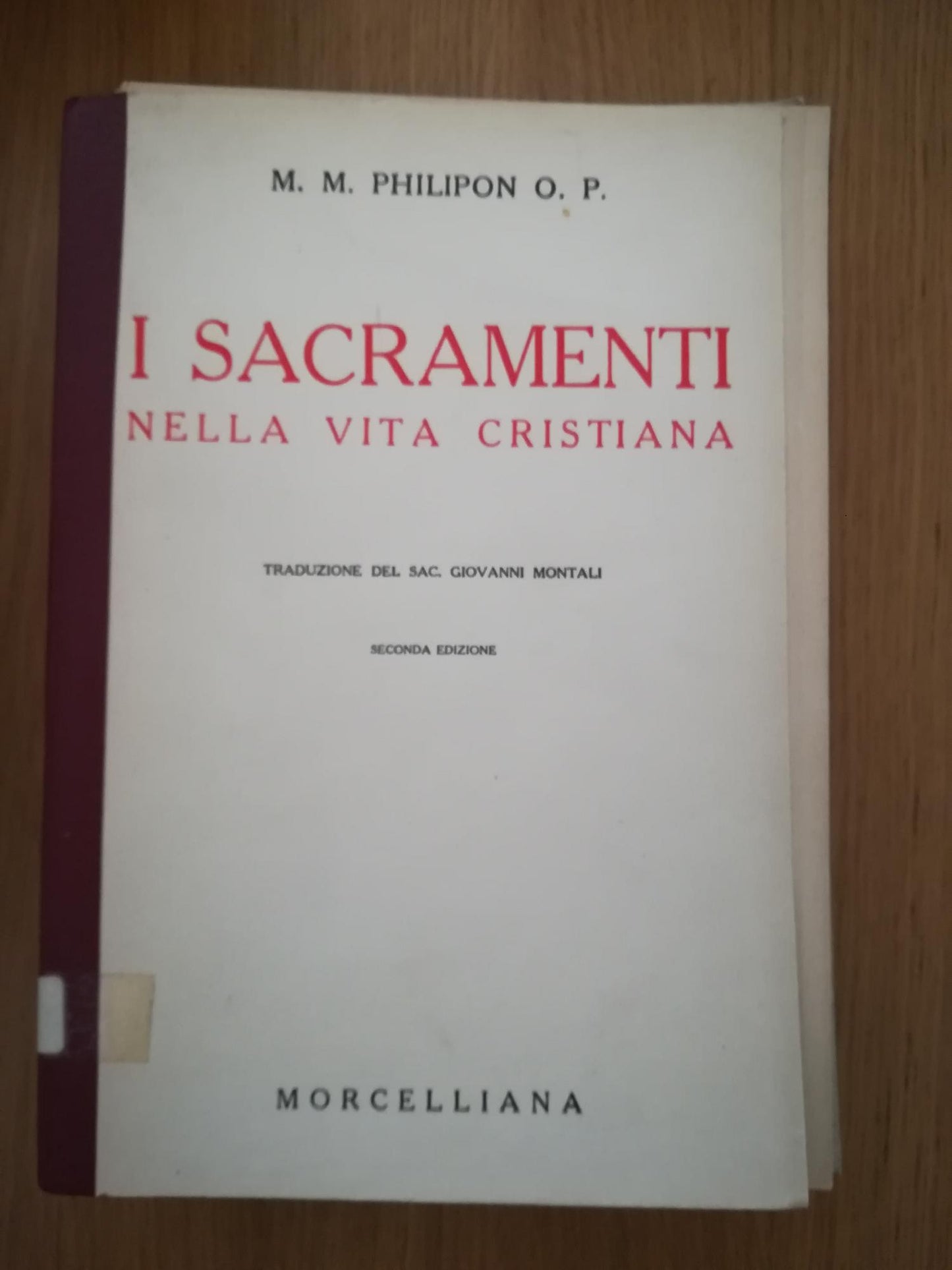 I Sacramenti nella vita cristiana - copertina