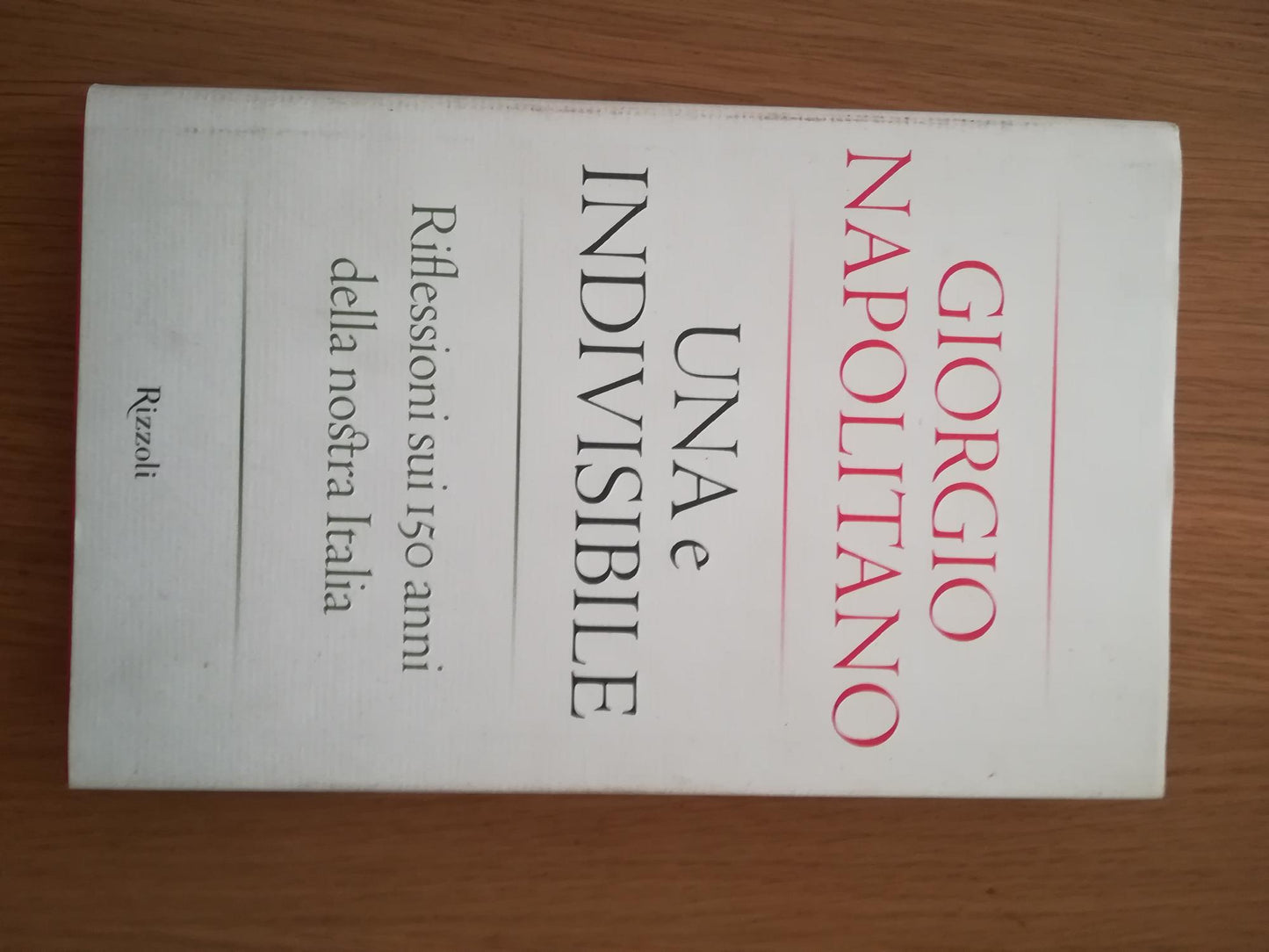 Una e indivisibile - copertina