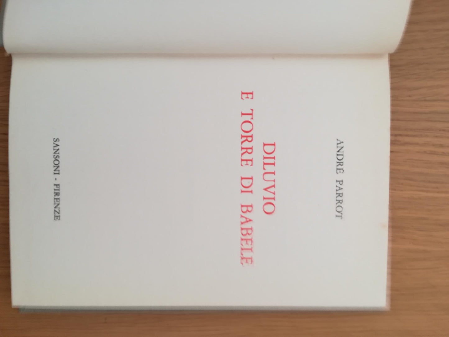 Diluvio e torre di Babele - copertina