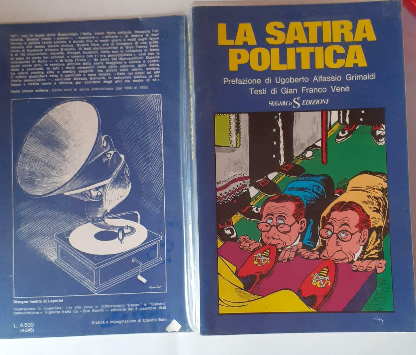 La satira politica - copertina