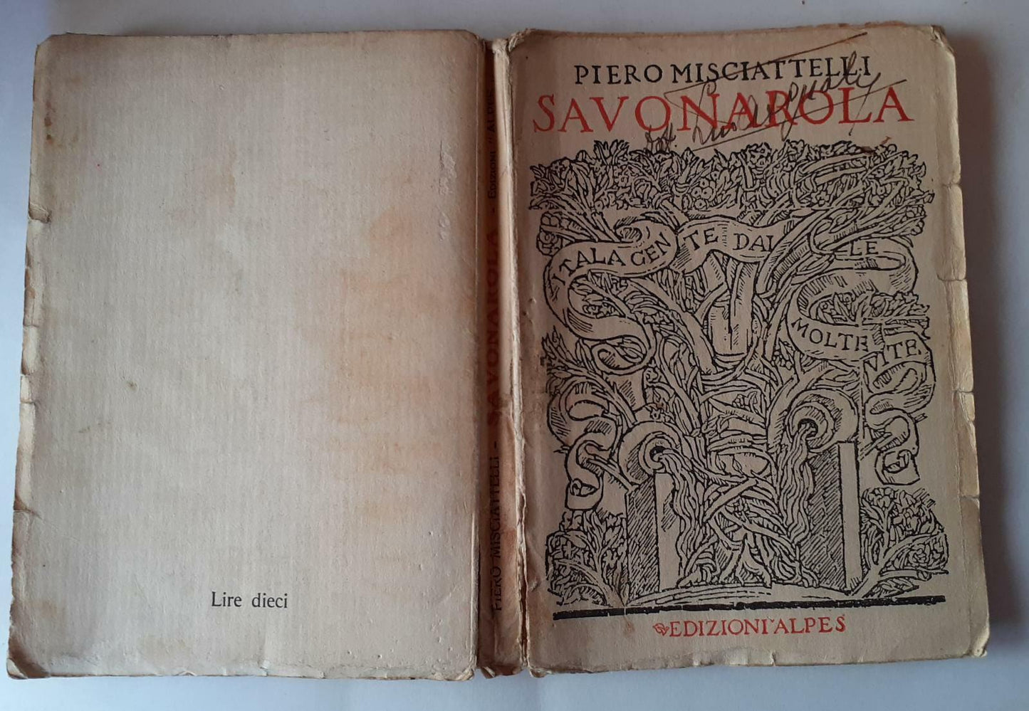 Savonarola - copertina