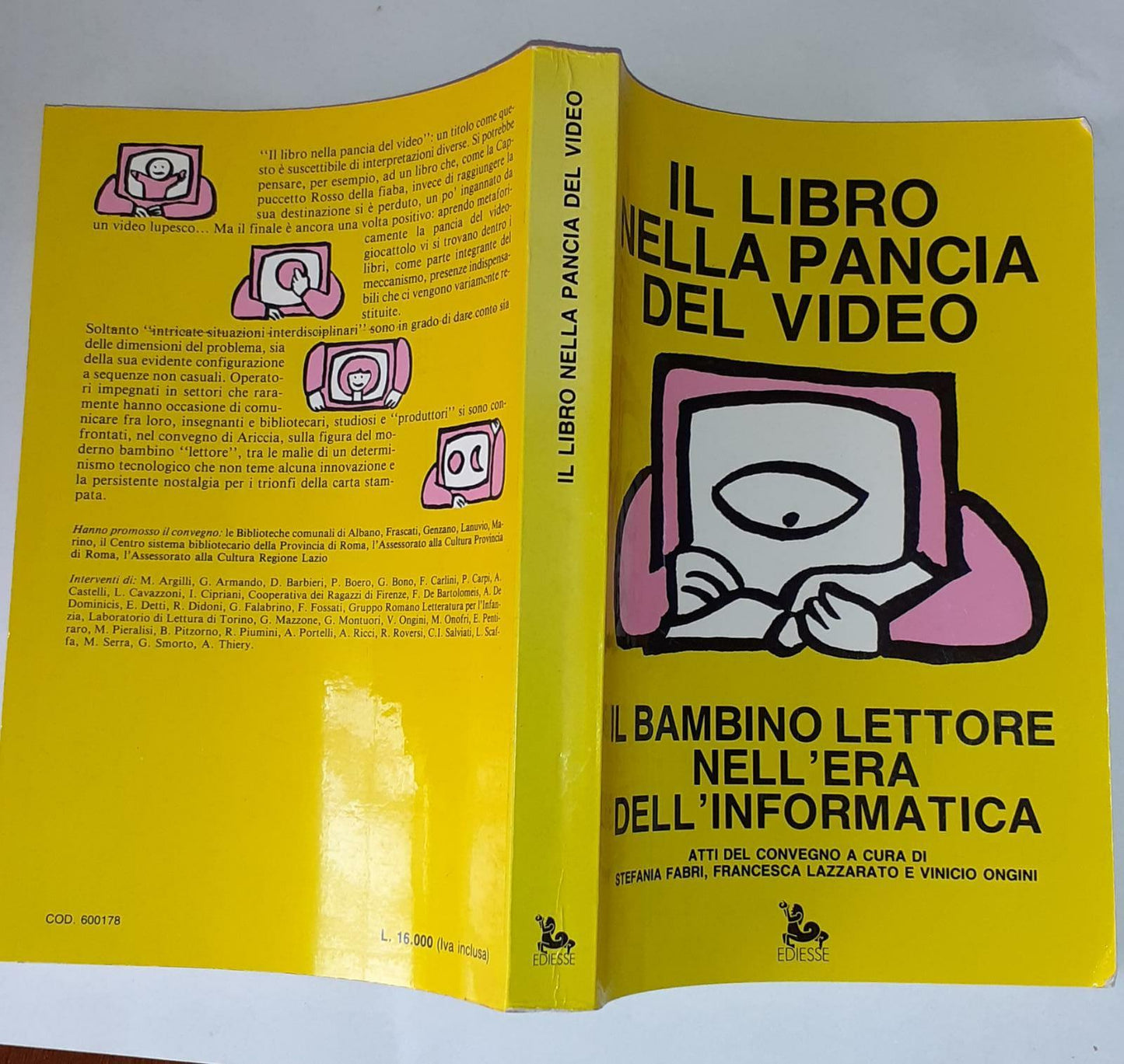 Il Libro nella pancia del video - copertina