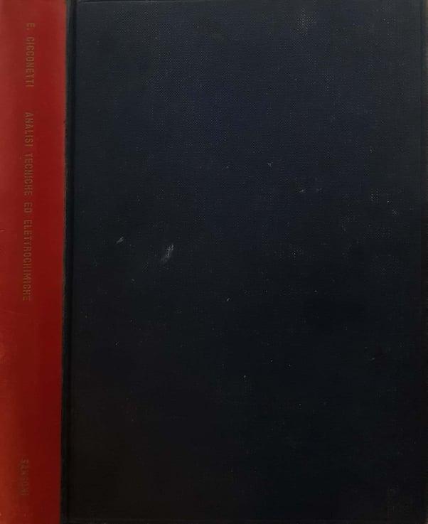 Analisi Tecniche ed Elettrochimiche - copertina