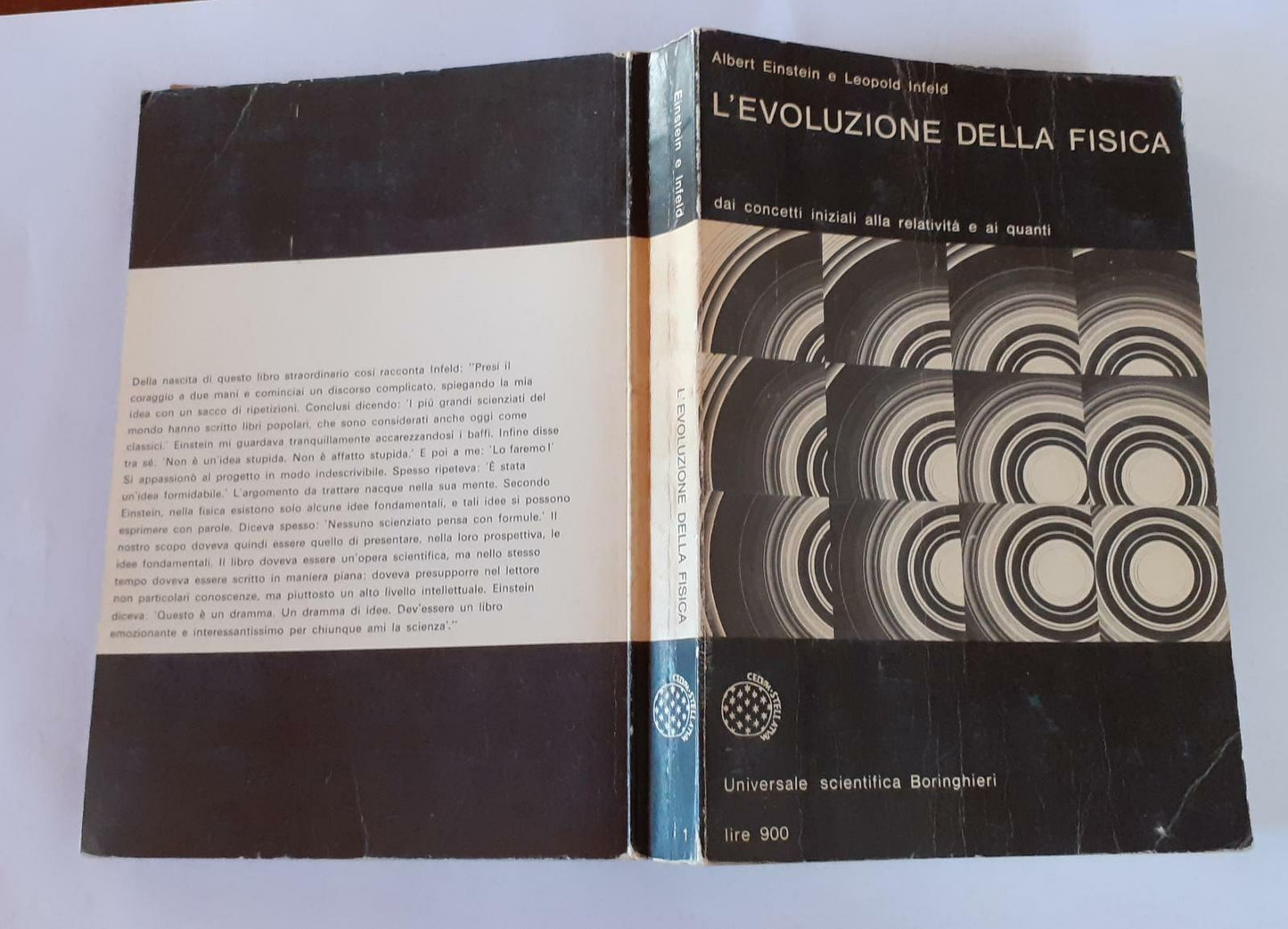 L'Evoluzione della fisica - copertina