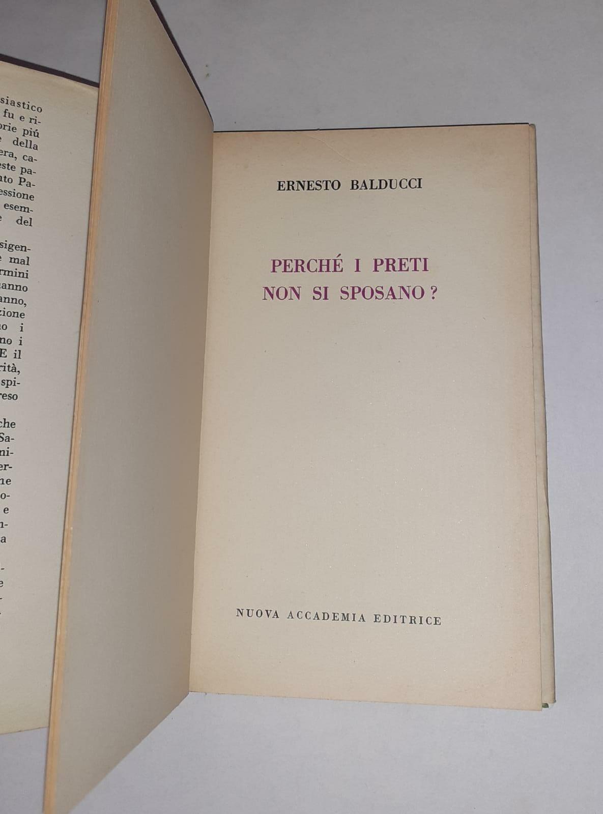 Perche' i preti non si sposano? - copertina
