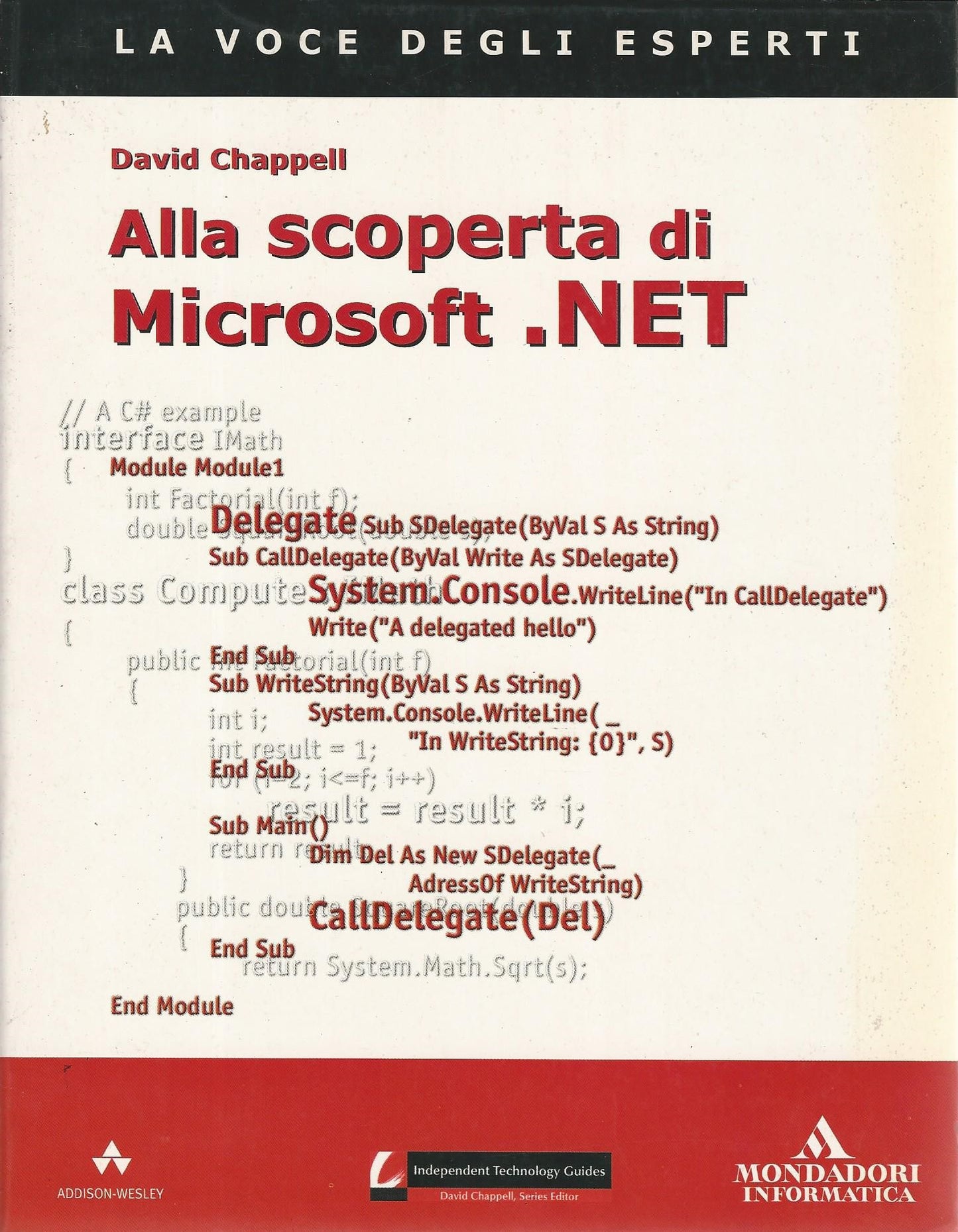 Alla scoperta di Microsoft.NET - copertina