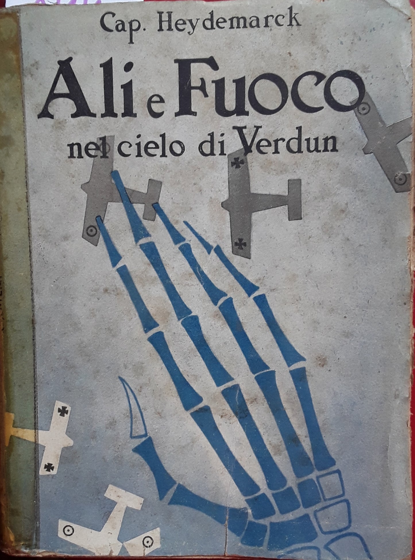 Ali e fuoco nel cielo di Verdun - copertina