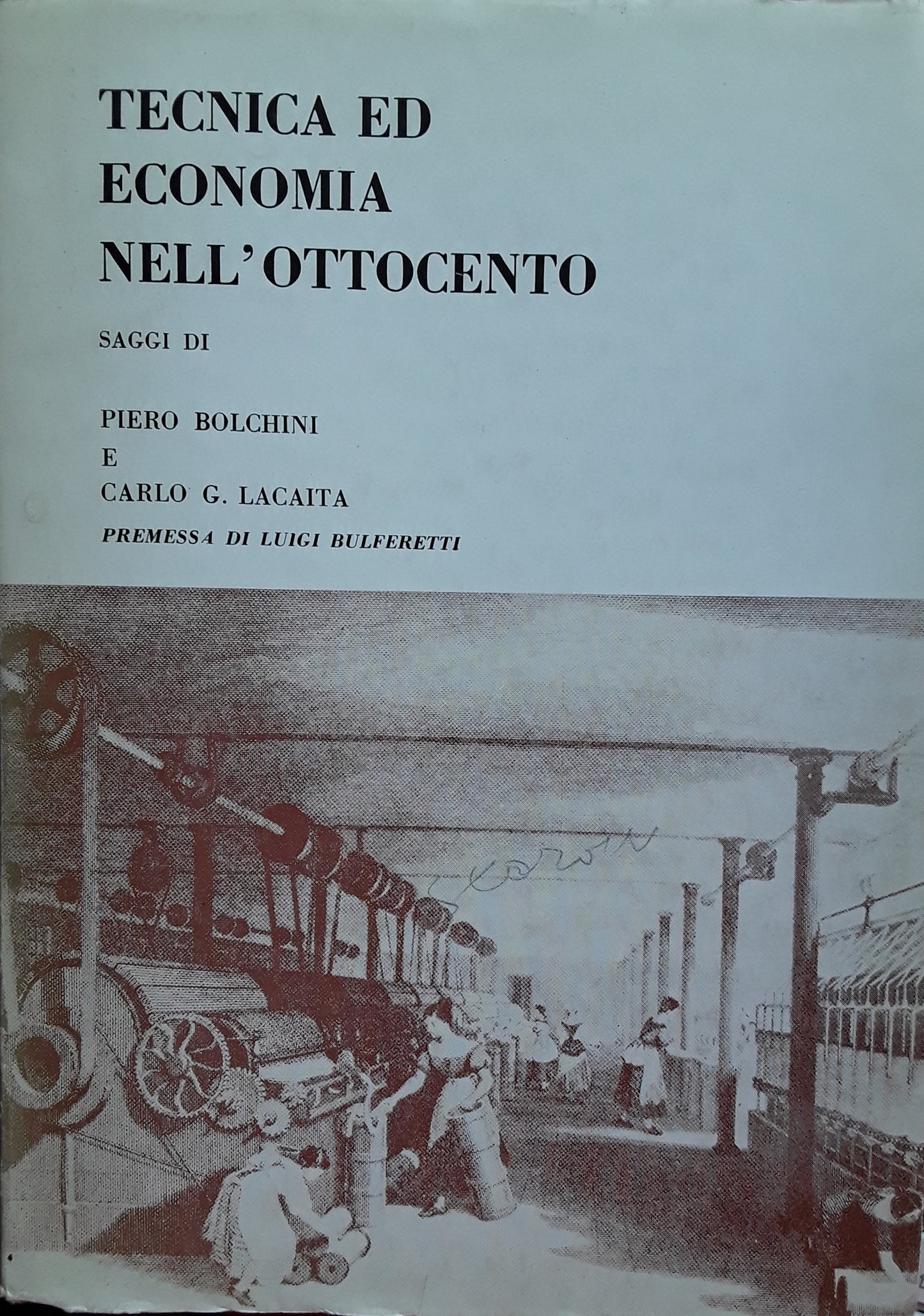 Tecnica ed economia nell'Ottocento - copertina