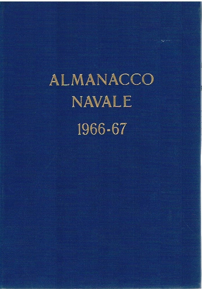 Almanacco navale 1966-67 - copertina