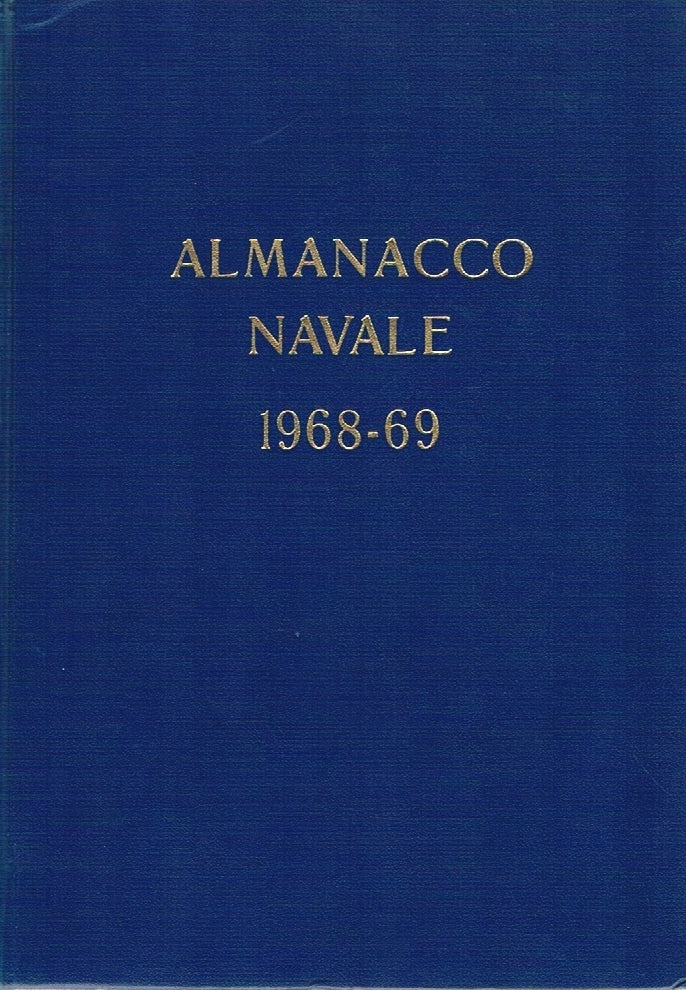Almanacco navale 1968-69 - copertina