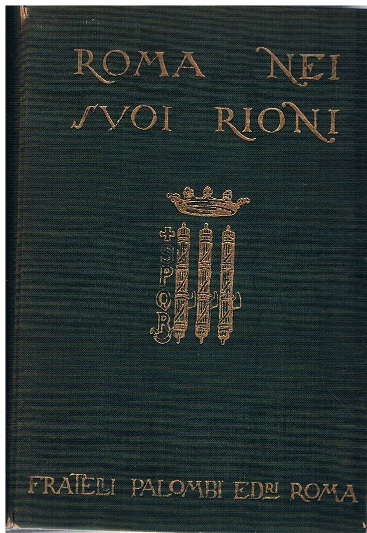 Roma nei suoi rioni - copertina