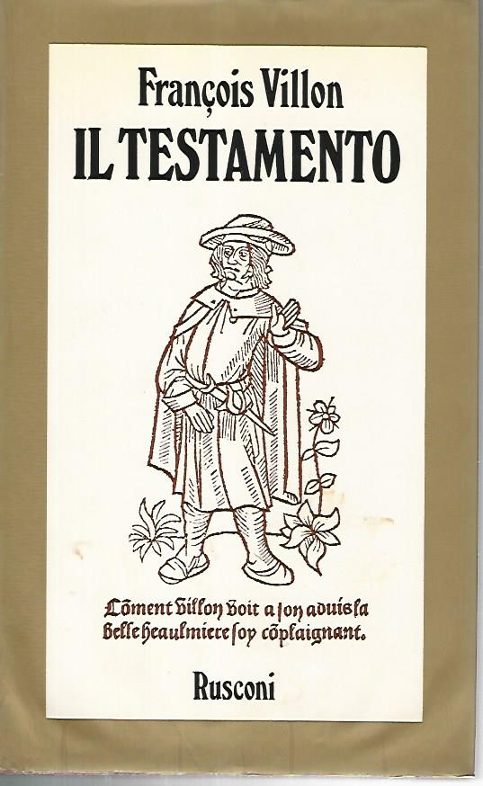 Il testamento - copertina