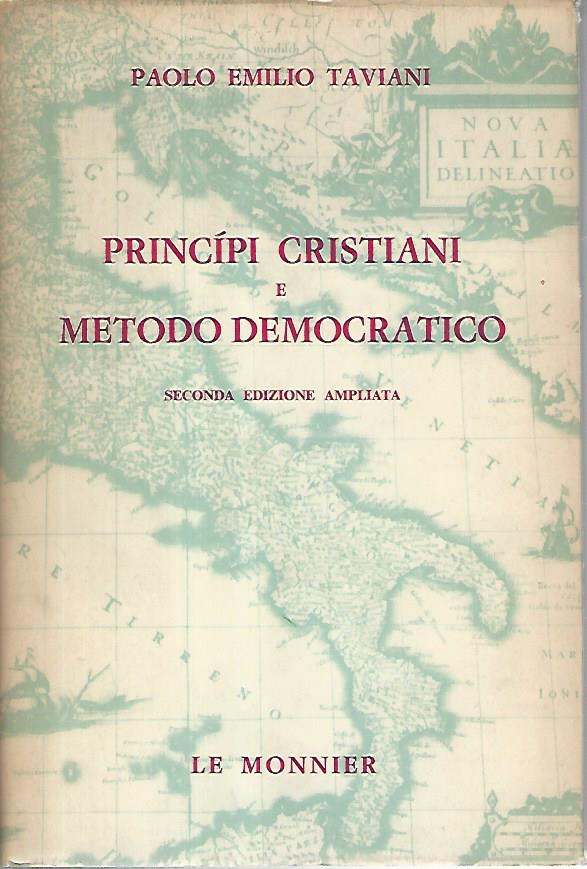 Principi cristiani e metodo democratico - copertina