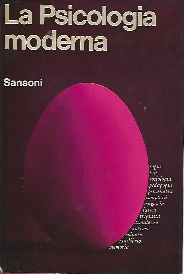 La psicologia moderna - copertina