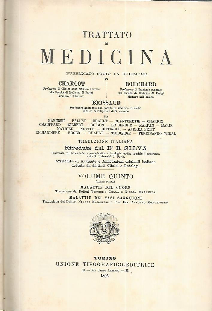 Trattato di medicina. Volume terzo - copertina
