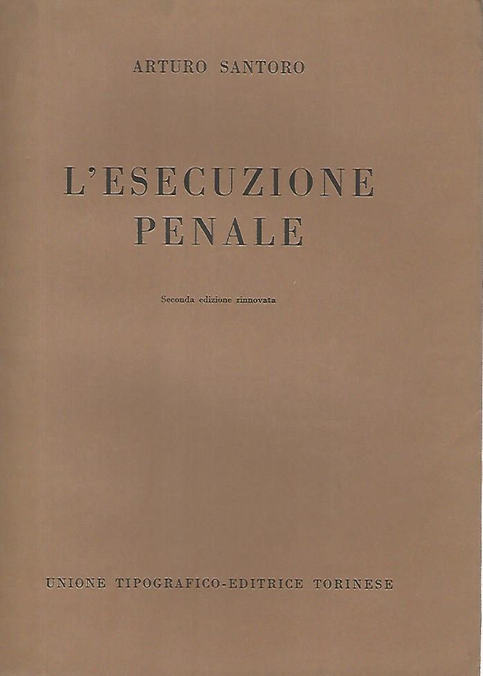 L'esecuzione penale - copertina