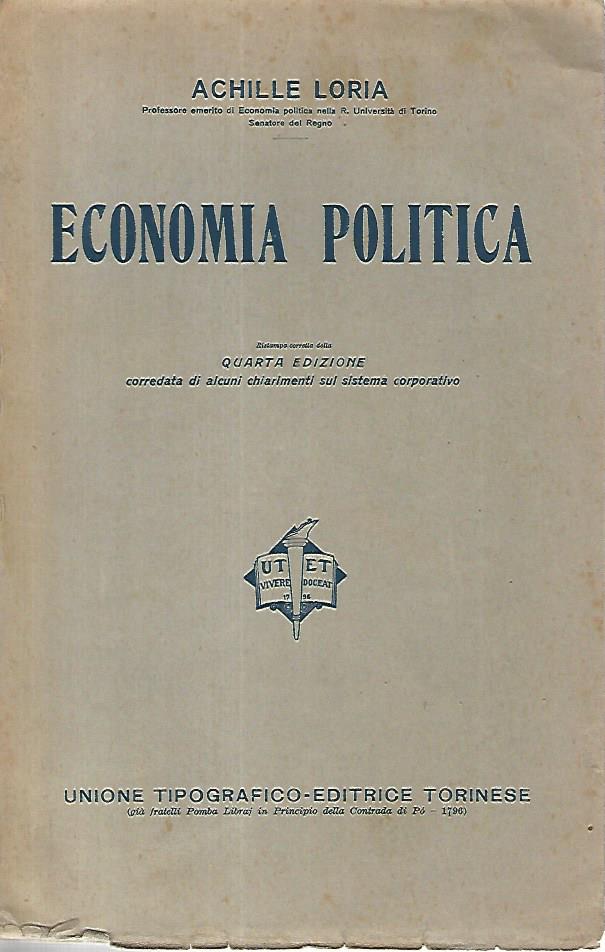 Economia politica - copertina