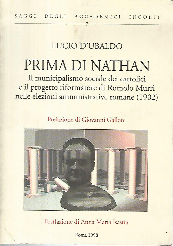 Prima di Nathan - copertina