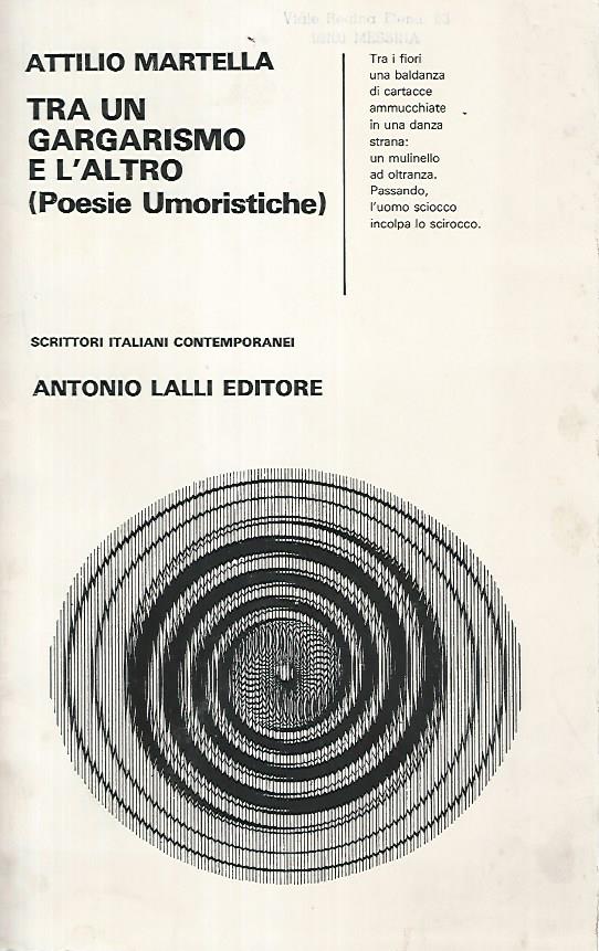 Tra un gargarismo e l'altro (Poesie umoristiche) - copertina