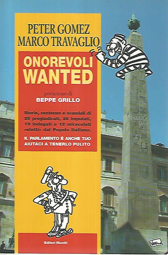 Onorevoli wanted - copertina