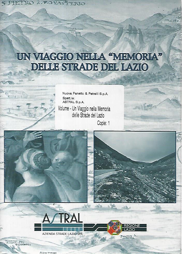 Viaggio nella memoria delle strade del Lazio - copertina