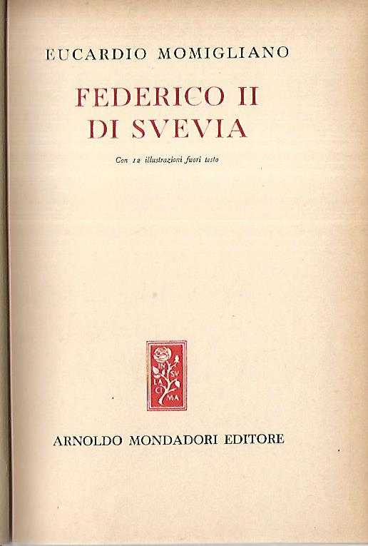 Federico II di Svevia - copertina