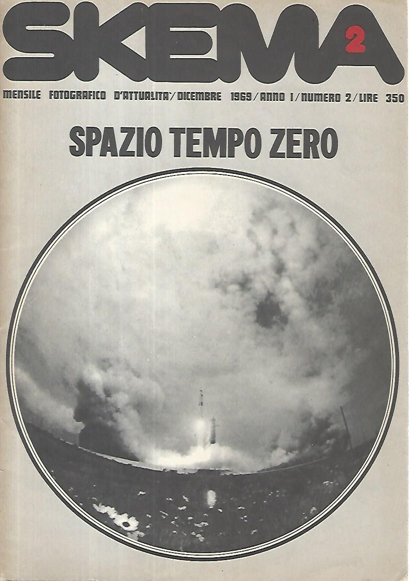 Skema. Spazio tempo zero. Dicembre 1969. Anno I. Numero 2 - copertina