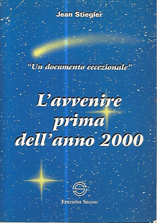 L'avvenire prima dell'anno 2000 - copertina