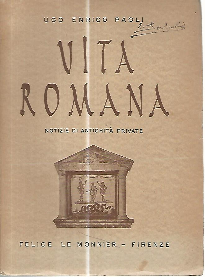 Vita romana - copertina