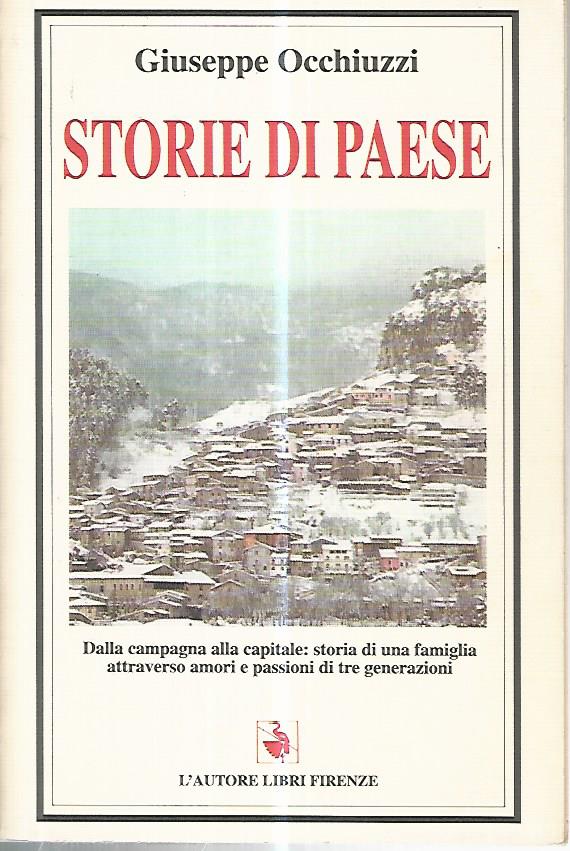 Storie di paese. AUTOGRAFATO. - copertina