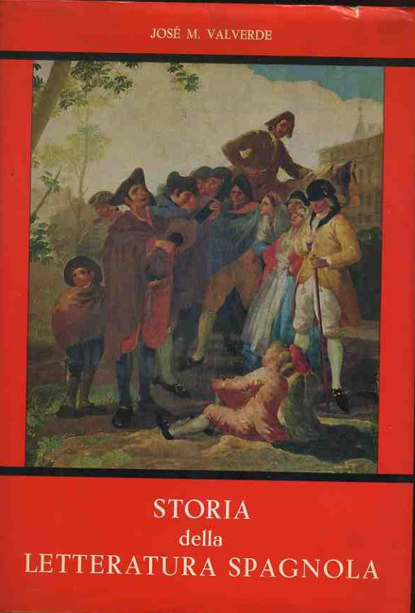 Storia della letteratura spagnola - copertina
