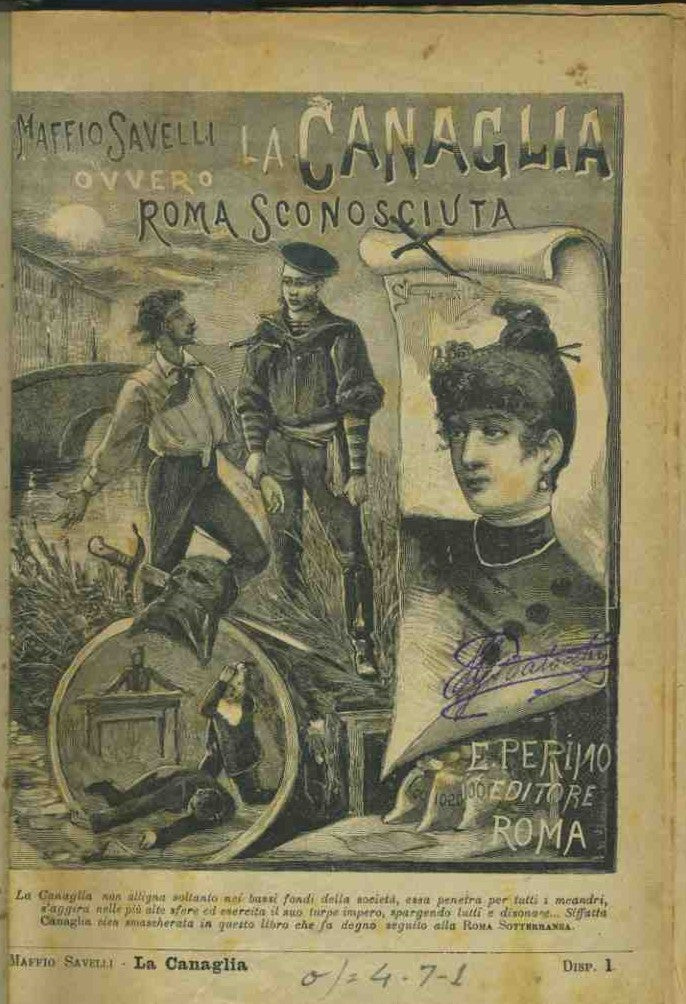 La canaglia ovvero Roma sconosciuta - copertina