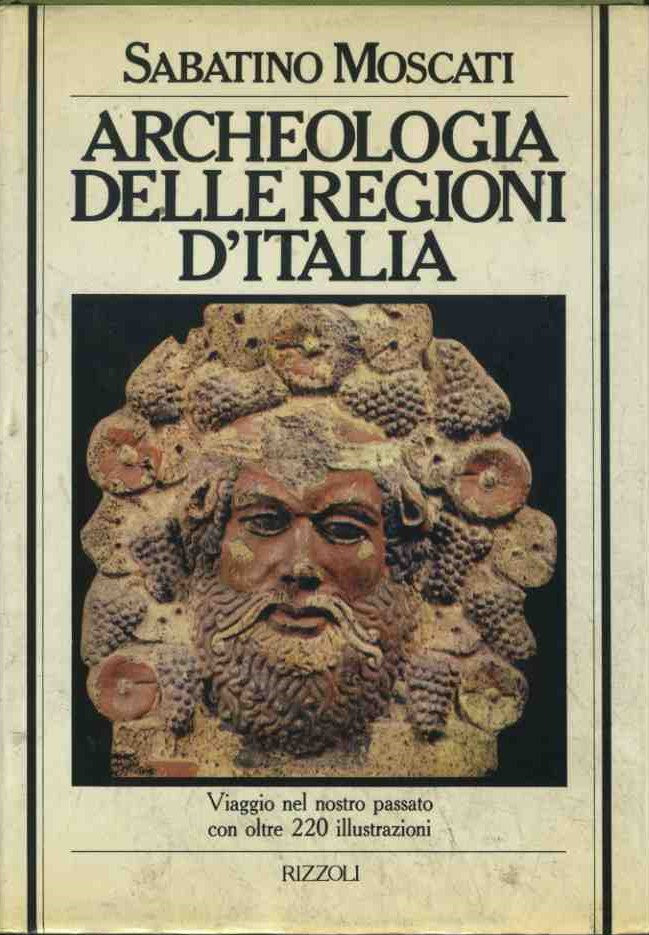 Archeologia delle regioni d'Italia - copertina