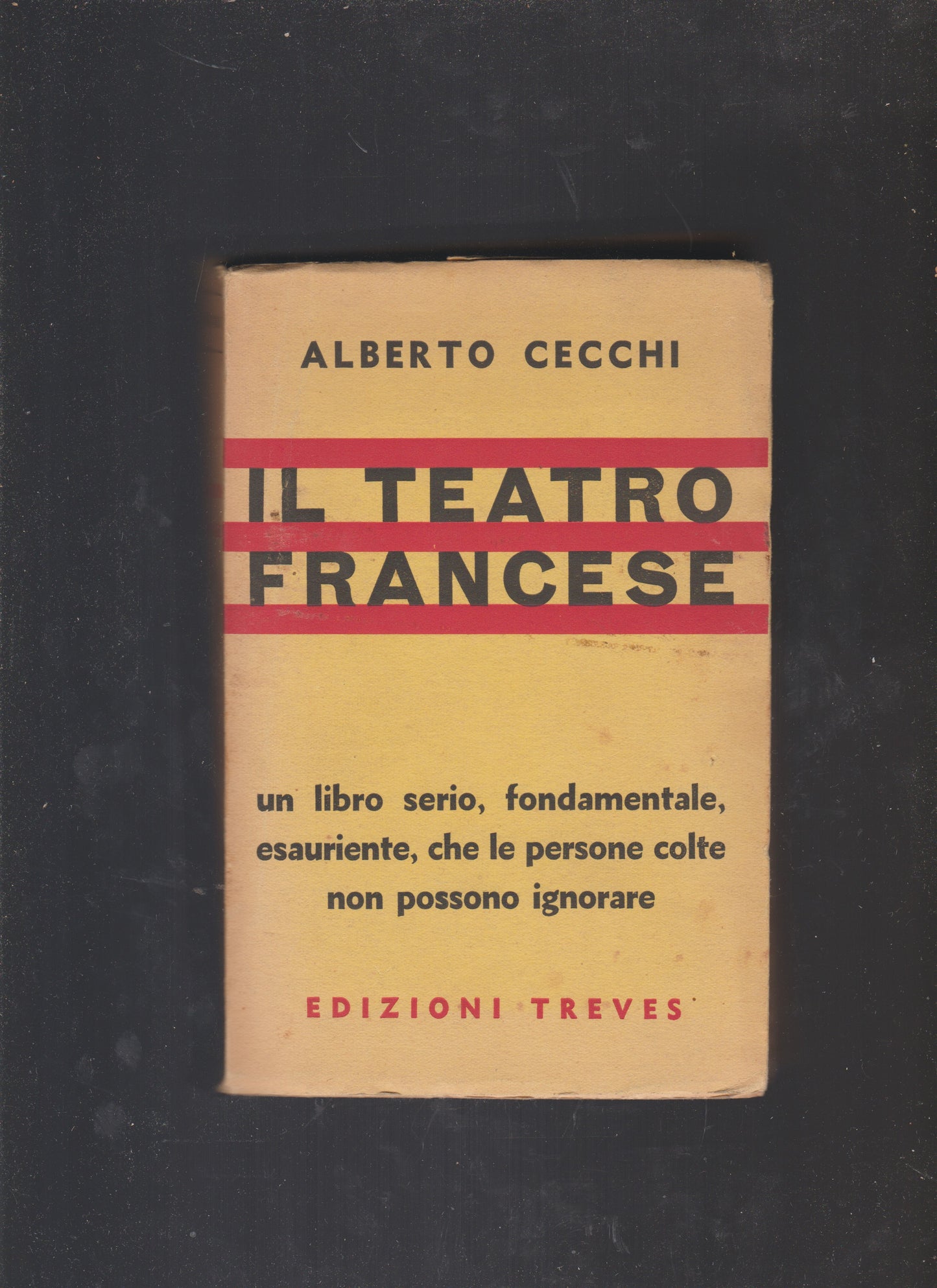 Il teatro francese. - copertina