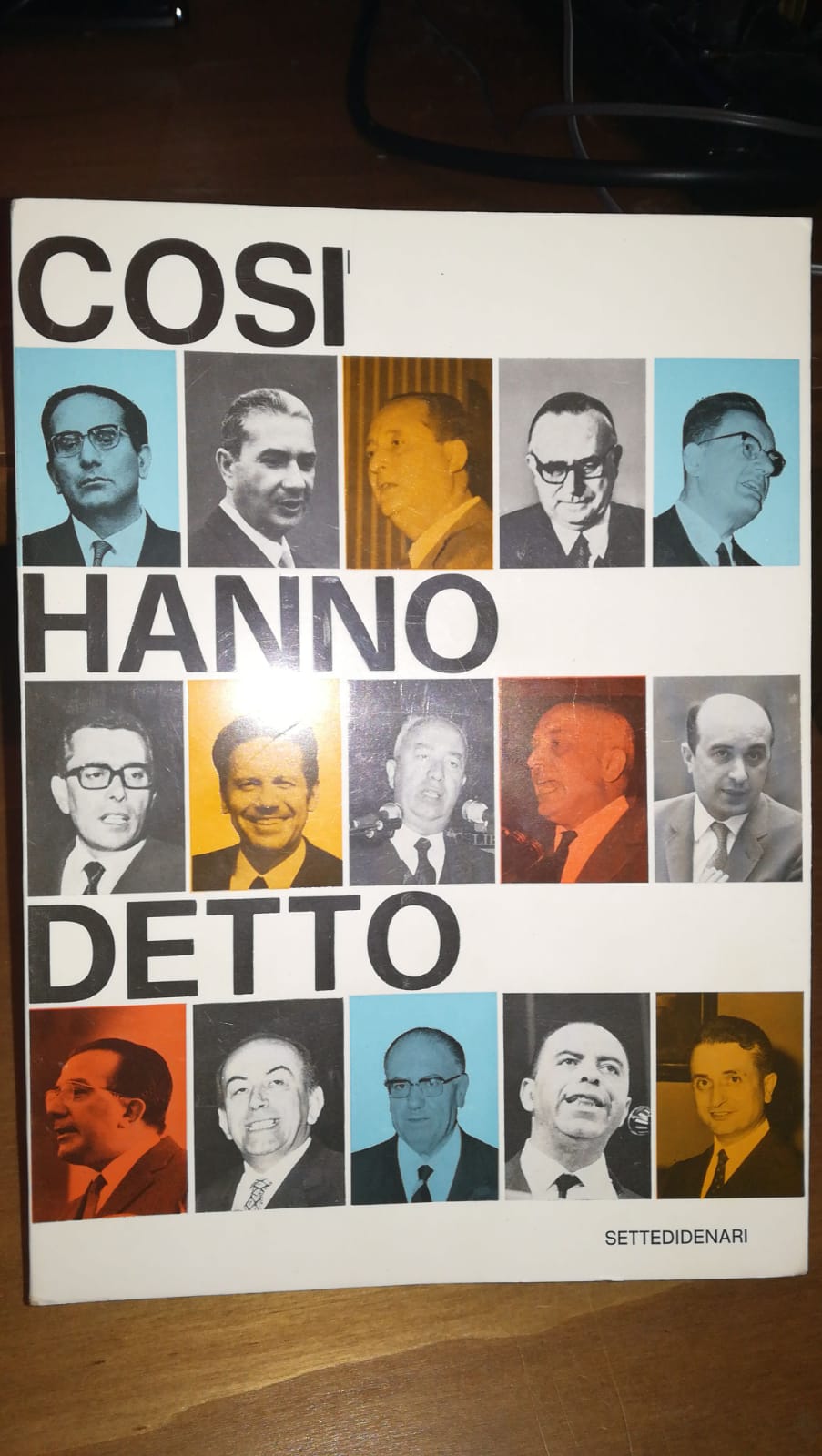Così hanno detto. - copertina