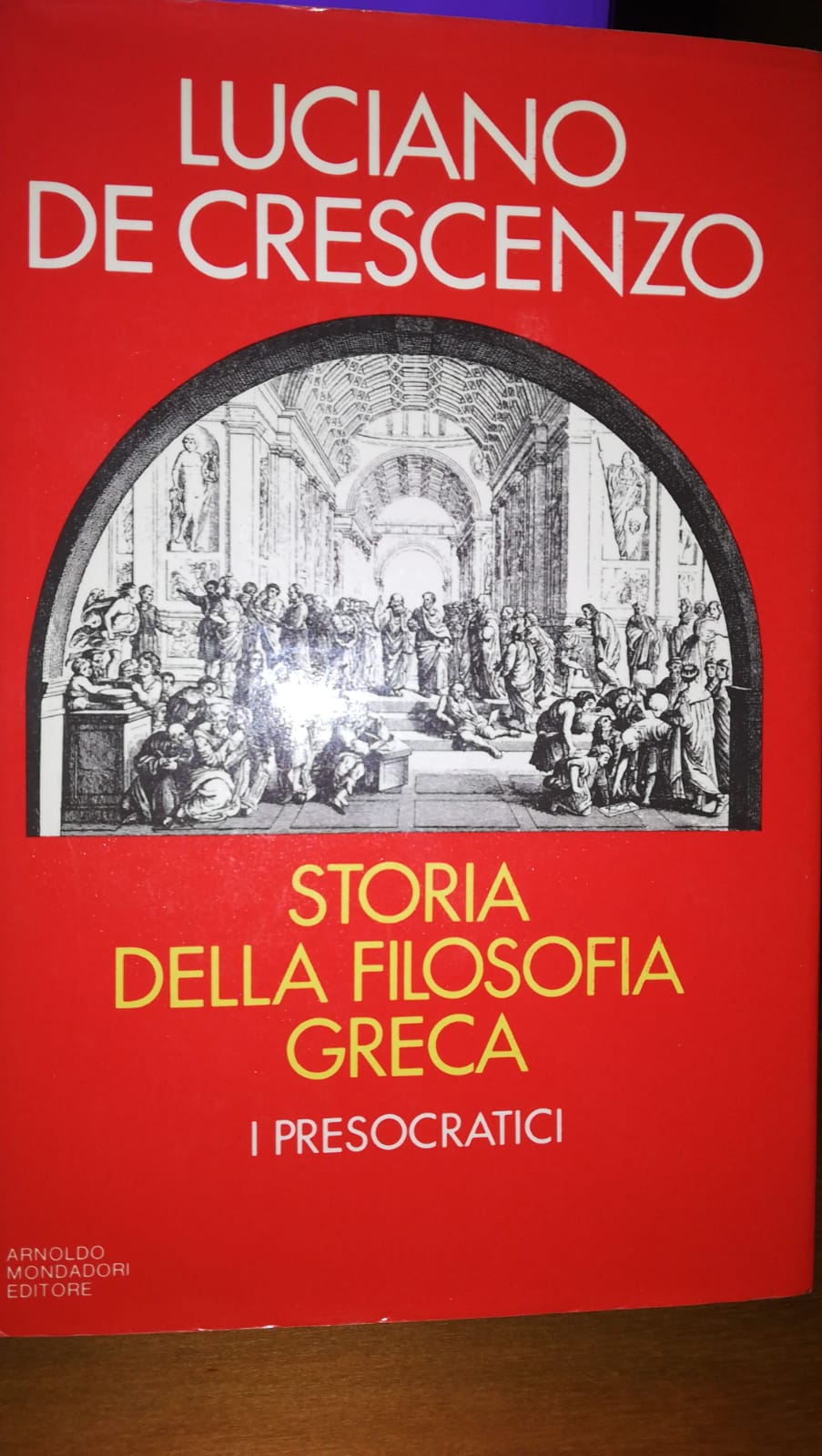 Storia della filosofia greca. I presocratici - copertina