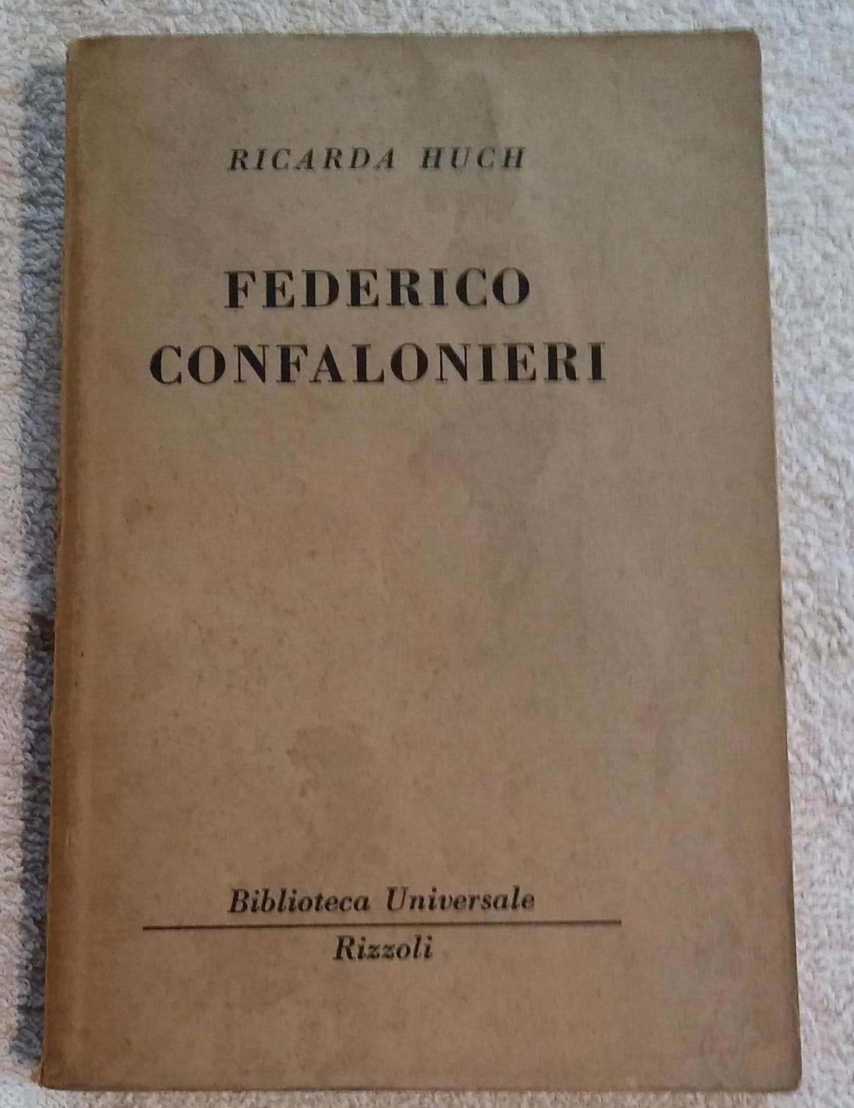 FEDERICO CONFALONIERI - copertina